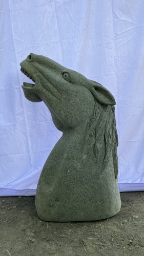 HORSE HEAD GREENSTONE 100 CM A RIGHT